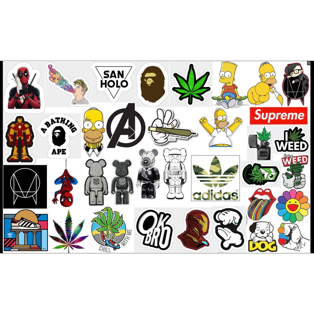 STICKER decan dán Vali, xe, barber shop, Mũ bảo hiểm , macbook, đàn, tường... Nhập mã GIẢM GIÁ khi mua từ 3 set