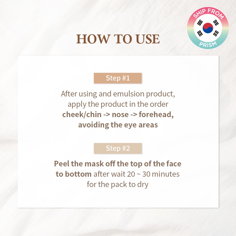 Mặt nạ Sulwahsoo mini giúp chăm sóc da toàn diện