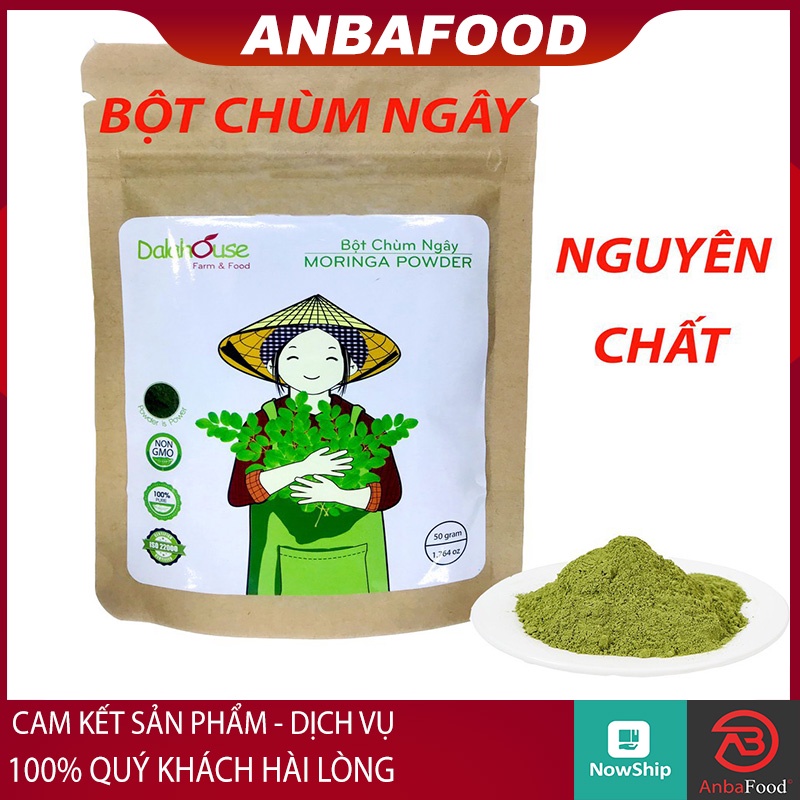 Bột Chùm ngây Cho Bé ăn dặm Nguyên Chất Sấy Lạnh Dalahouse - bột ăn dặm cho bé