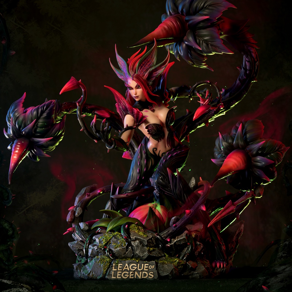 Mô hình LoL Zyra 51cm Infinity Studio - Mô hình LMHT chính hãng Riot Games