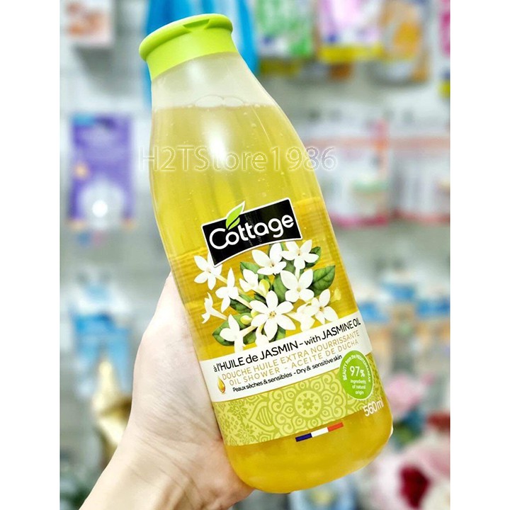SỮA TẮM DƯỠNG ẨM COTTAGE PHÁP 560ML