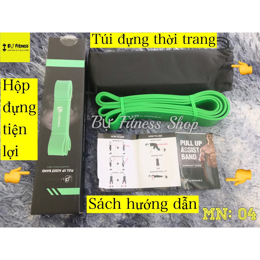 Dây kháng lực toàn thân U-Power, dây đàn hồi tập luyện tại nhà hiệu quả