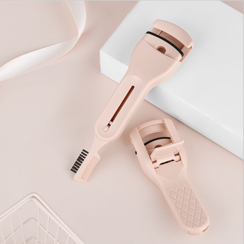 Bấm mi kèm chổi chải mày Malian Eyelash Curler