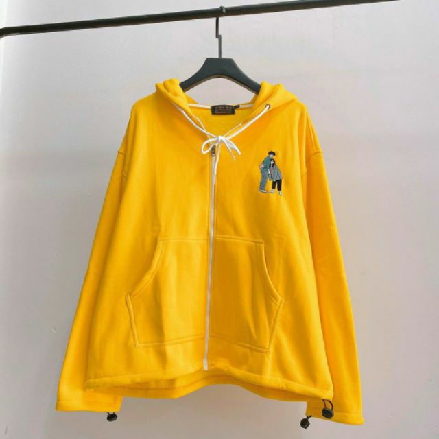 Áo Khoác Hoodie thêu LOVE unisex (Ảnh thật)