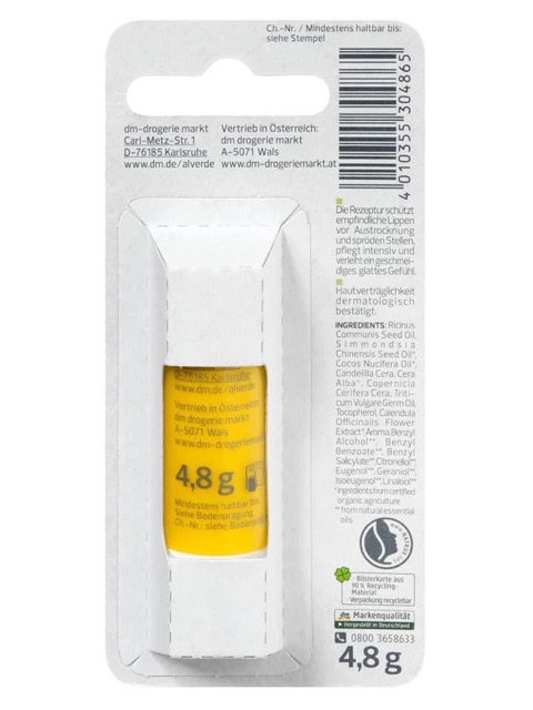 [HÀNG XÁCH TAY TỪ ĐỨC ]🇩🇪Son dưỡng môi Alverde tinh chất hoa cúc, 4,8 g | BigBuy360 - bigbuy360.vn