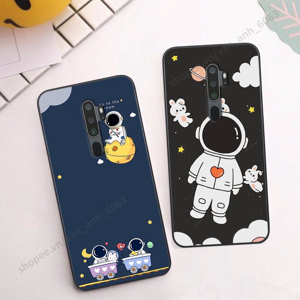 Ốp Oppo A5 2020 / A9 2020 hình bầu trời, phi hành gia đẹp, ốp lưng điện thoại oppo viền dẻo cao cấp