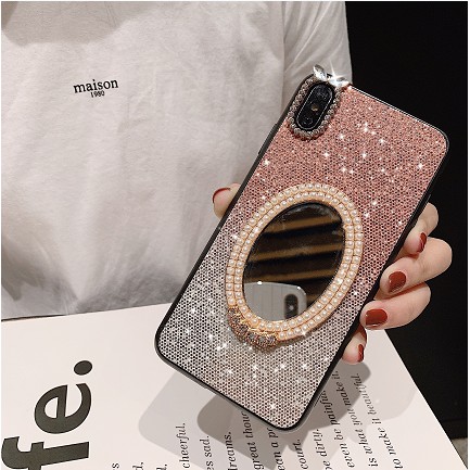 Ốp điện thoại tráng gương xinh xắn dùng cho SAMSUNG M20 M10 A30 A50 A6 A7 A8 A9 PLUS | BigBuy360 - bigbuy360.vn