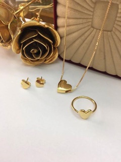 Bộ trang sức mạ vàng 24k