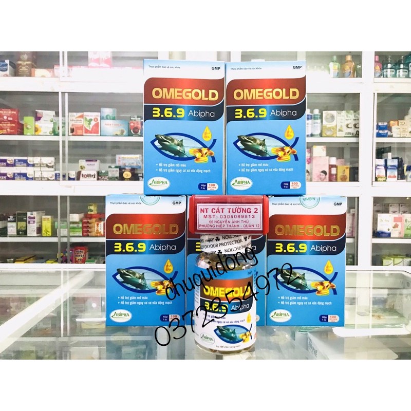 OMEGA 369 Viên uống sáng mắt cải thiện trí nhớ Hộp 100 viên