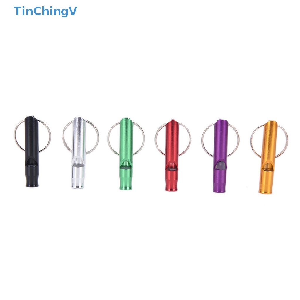 Còi Thổi Khẩn Cấp Mini Bằng Kim Loại Kèm Móc Khóa Tiện Dụng [Mới]