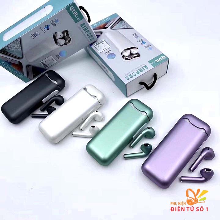 Tai Nghe TWS AP kiêm xạc dự phòng 3000 mAh, âm sâu kết nối ổn định, có popup