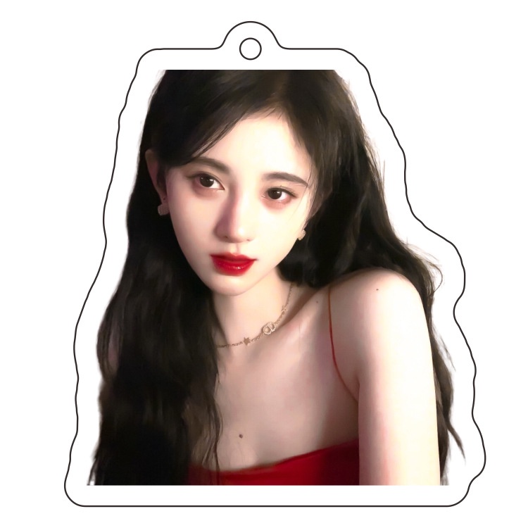 Ju Jingyi Móc Khóa acrylic Mặt Dây Chuyền