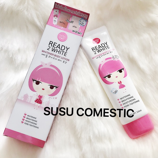 SỮA DƯỠNG THỂ TRẮNG DA CATHY DOLL Doll READY 2 WHITE BODY LOTION 150ML