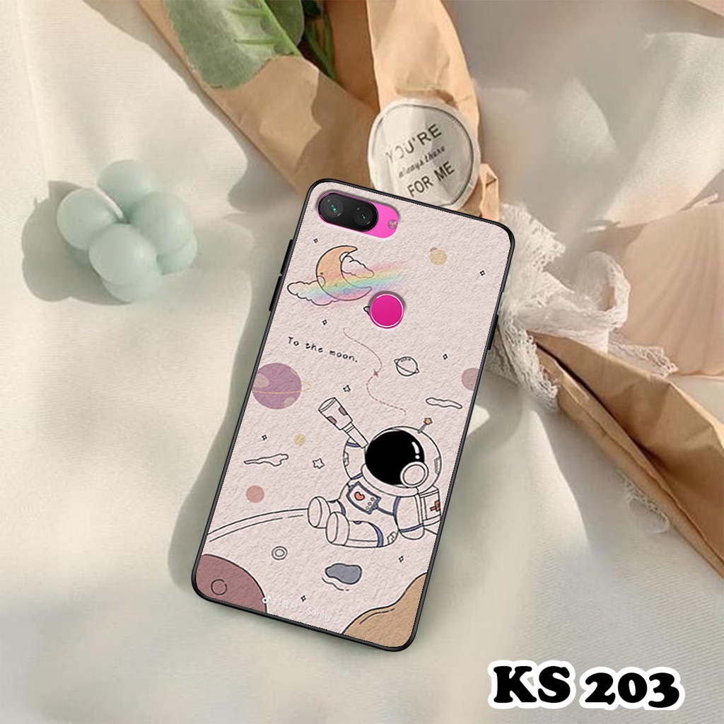 Ốp lưng Xiaomi Mi 8 - Mi 8 Lite - Mi 8 SE - Mi 9 - Mi 9 SE - Ốp in hình Phi hành gia cực hot