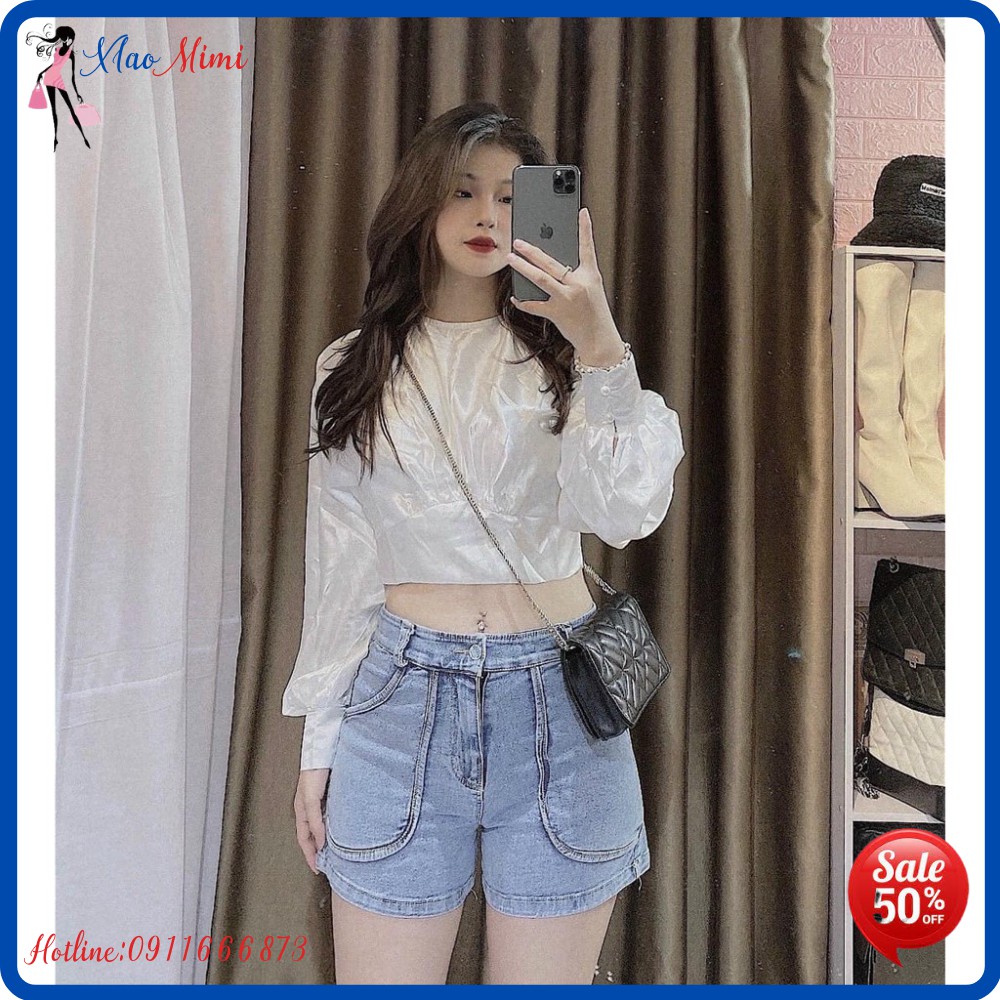 Quần Sooc , quần bò Túi To Z.R Cao Cấp 2 màu hotrend XIAOMIMI