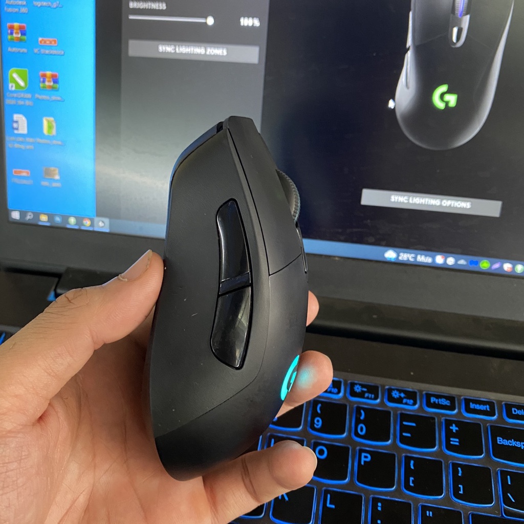 Chuột chơi game không dây bluetooth Logitech G703 LIGHTSPEED