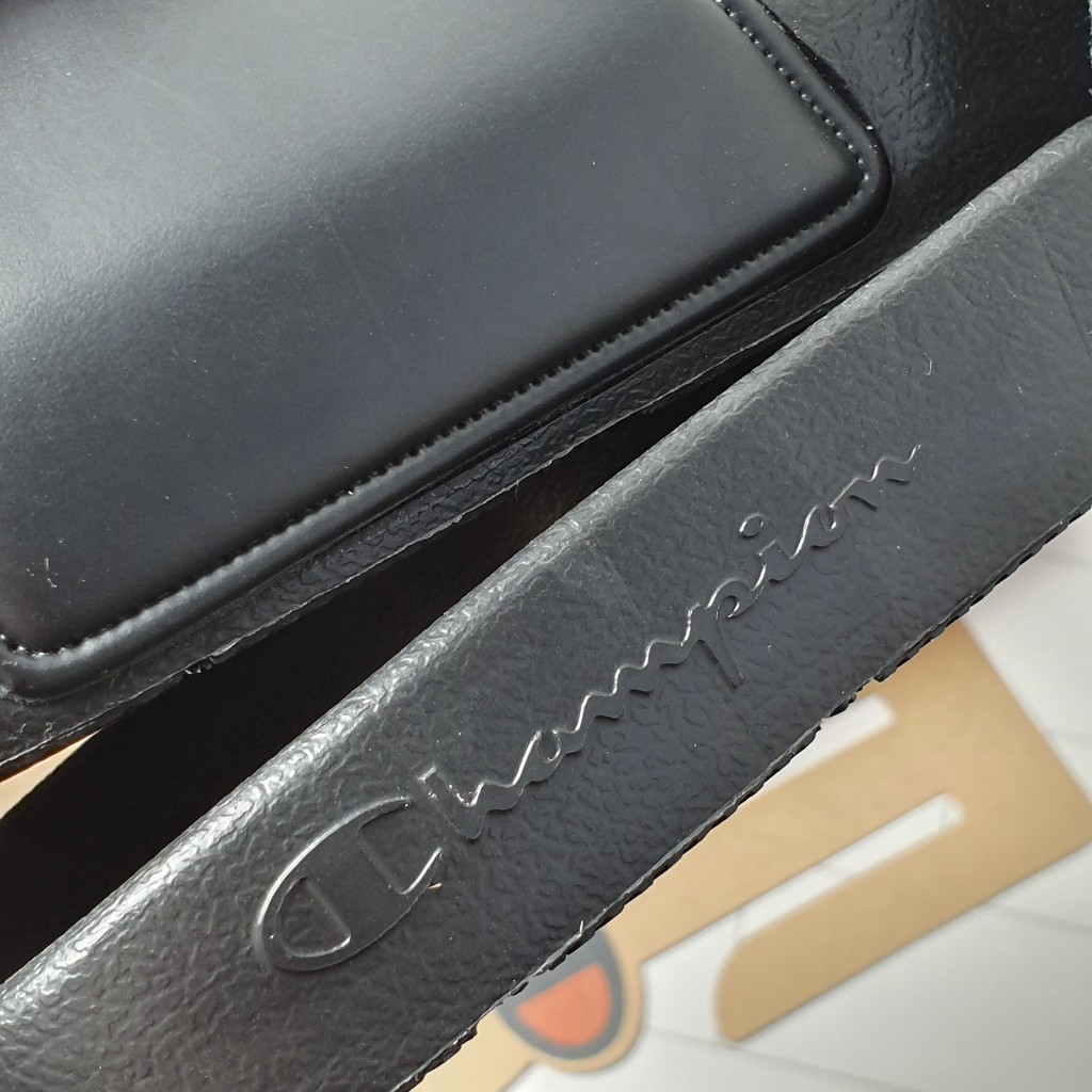 [Sale Sốc] Dép Champion Full Đen - Hàng Có Sẵn | BigBuy360 - bigbuy360.vn