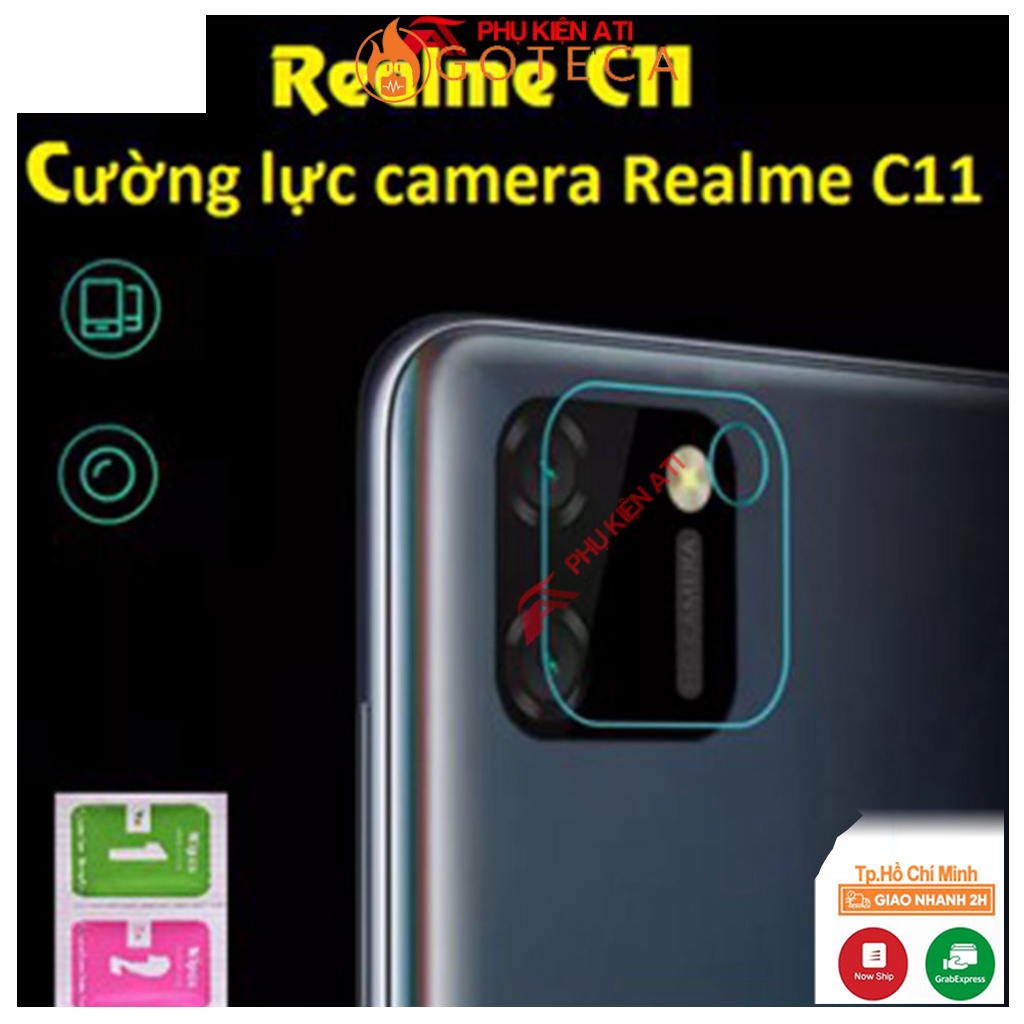 Kính cường lực Camera Realme C11-Trong-suốt-9H