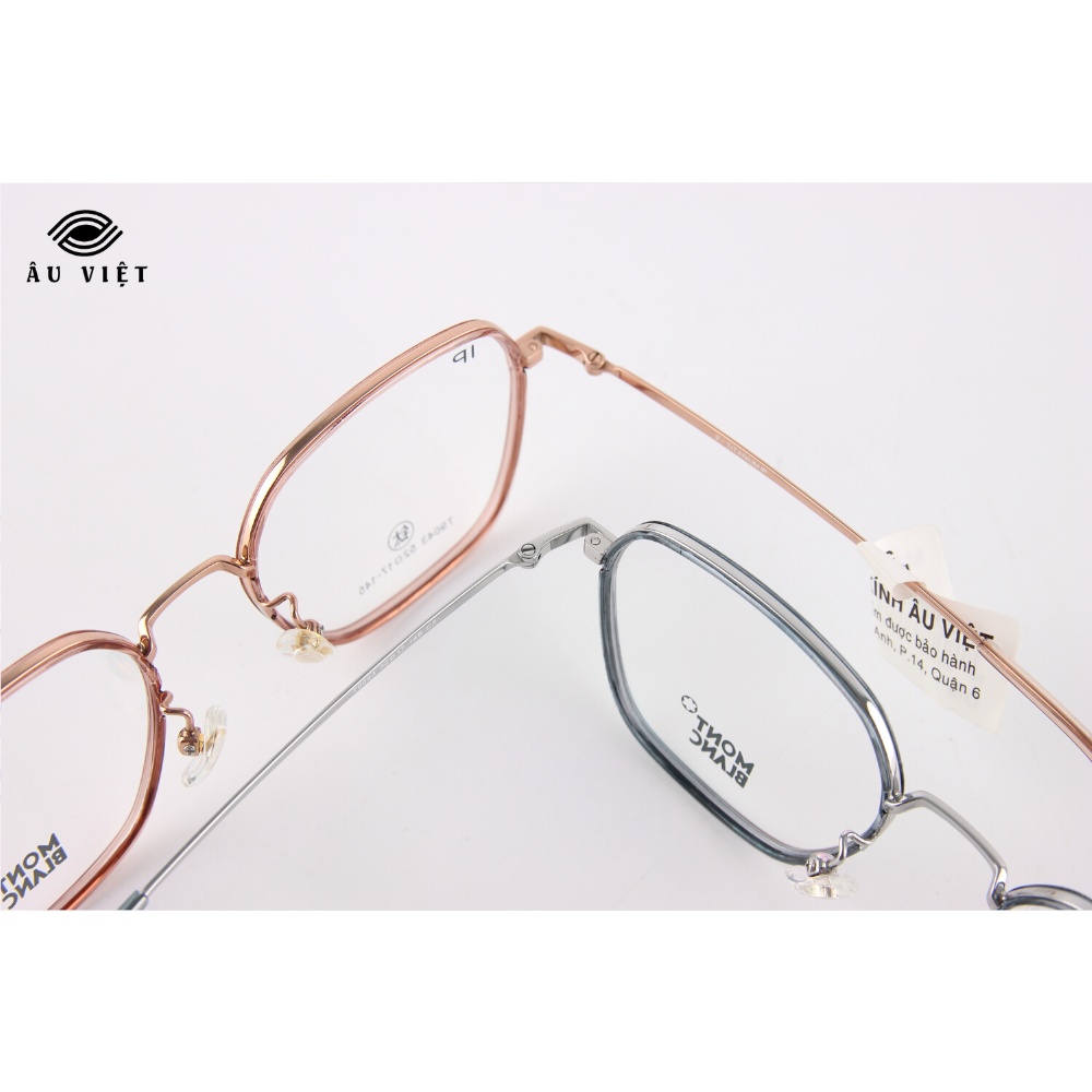 Gọng kính titanium MB T-9043 dáng vuông Full box