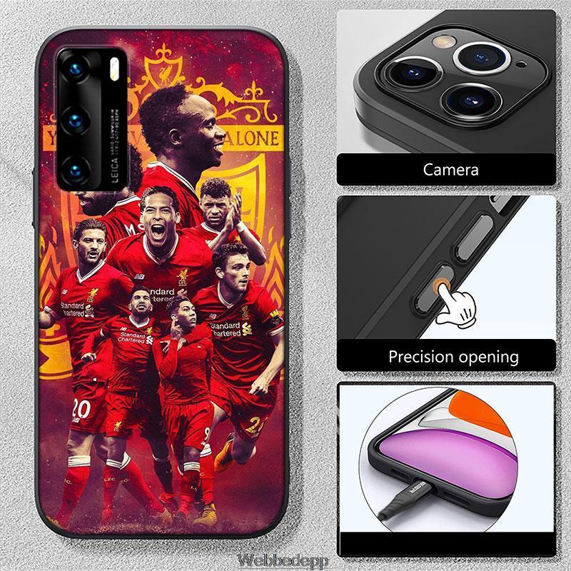 Ốp Điện Thoại Silicon Mềm Hình Liverpool Sáng Tạo Cho Samsung Galaxy S21S S21 Ultra Plus Fe A72 A32 A22 WZI72