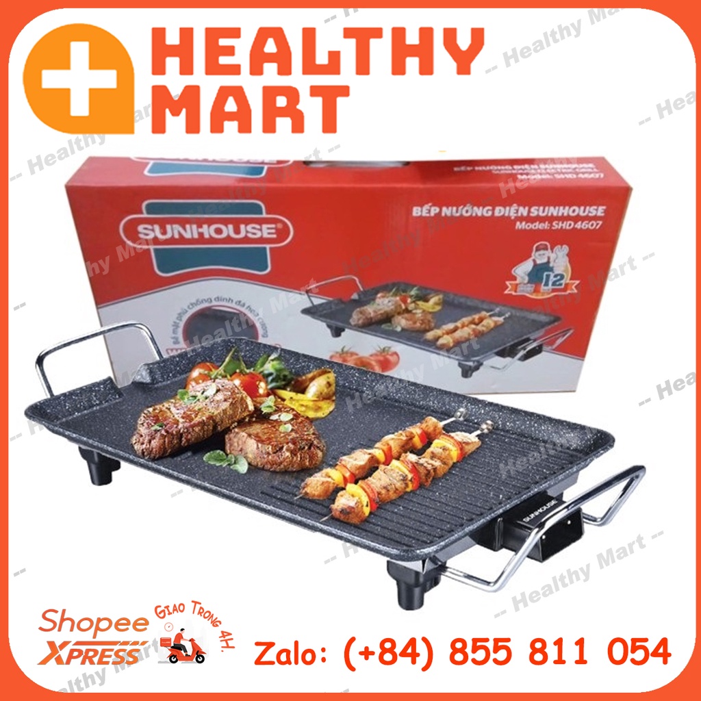 ✔️️️Bếp nướng điện Sunhouse SHD4600 1600 W - Quà tặng bán giá ưu đãi