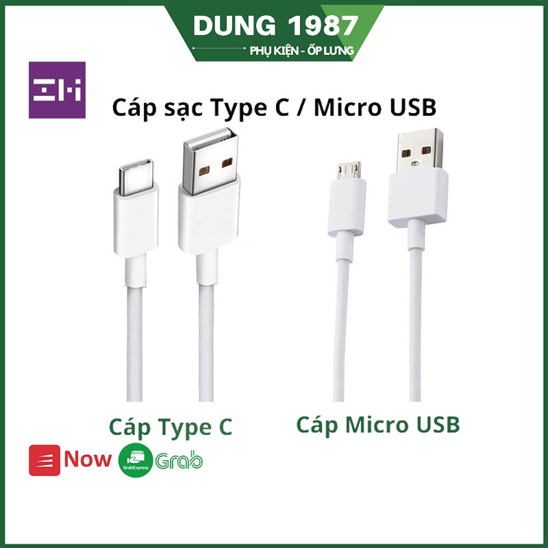 Cáp Sạc Type C / Micro USB - Dài 1 mét / 2 mét