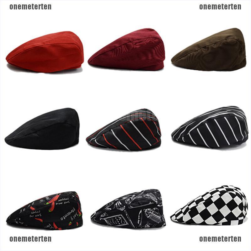 Mũ beret trơn cotton Unisex