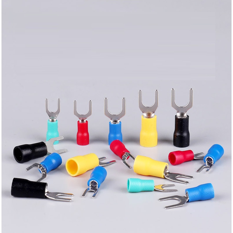 50 Đầu Nối Dây Điện Chữ U Cách Điện sv1.25-6
