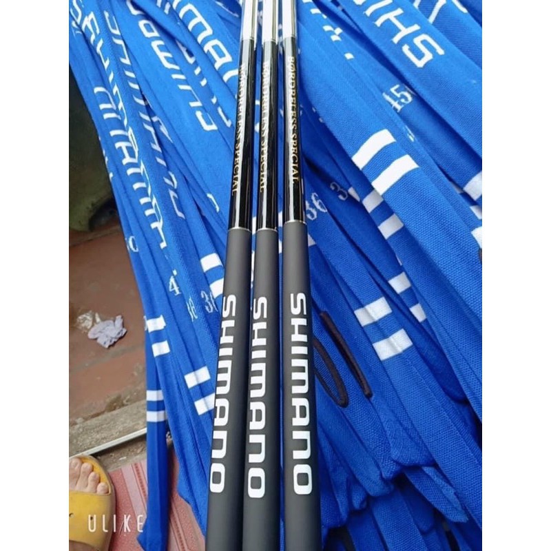 cần cần shimano 5H đủ seri 3m6 đến 6m3 tải cá 10kg thu gọn 1m1 y hình giảm giá sele y hình