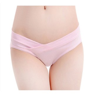 Set 2 quần chíp bà bầu cạp chéo