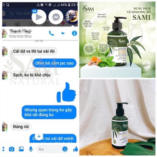 Dung Dịch Vệ Sinh Phụ Nữ Sami - SAM NATURAL