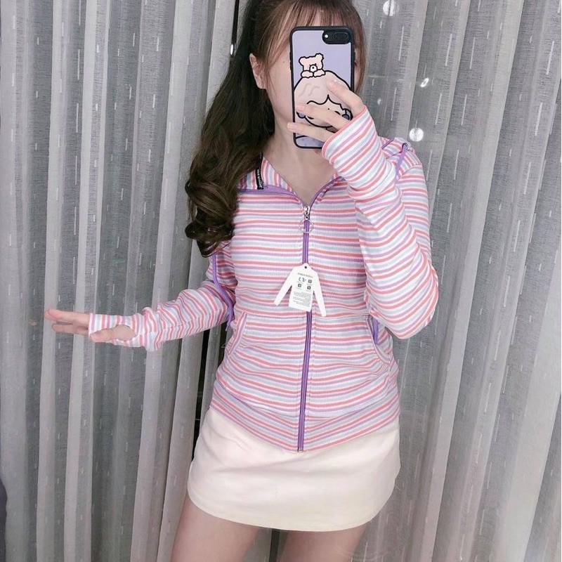 Áo Khoác Chống Nắng 6 Túi Vải Gân Tăm Co Giãn Hàng Xuất dư | BigBuy360 - bigbuy360.vn