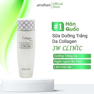 Sữa Dưỡng Trắng Da Collagen - 3W CLINIC 150ml Collagen White Brightening Emuslion 3W059
