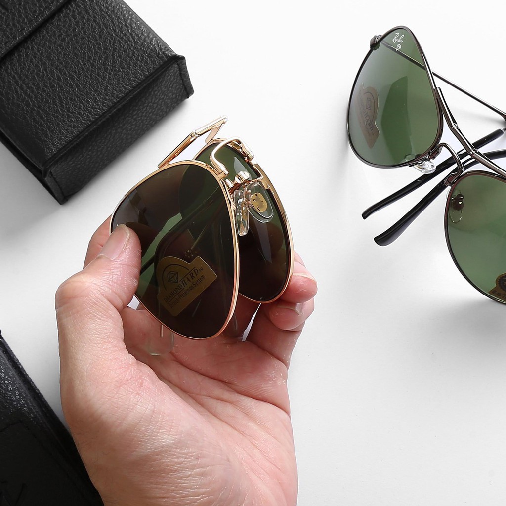 ❌FULLBOX HÃNG❌MẮT KÍNH MÁT NAM NỮ KÍNH RÂM GẤP XẾP GỌN BỎ TÚI TRÒNG THỦY TINH CHỐNG UV400 THỜI TRANG HOT TREND | BigBuy360 - bigbuy360.vn