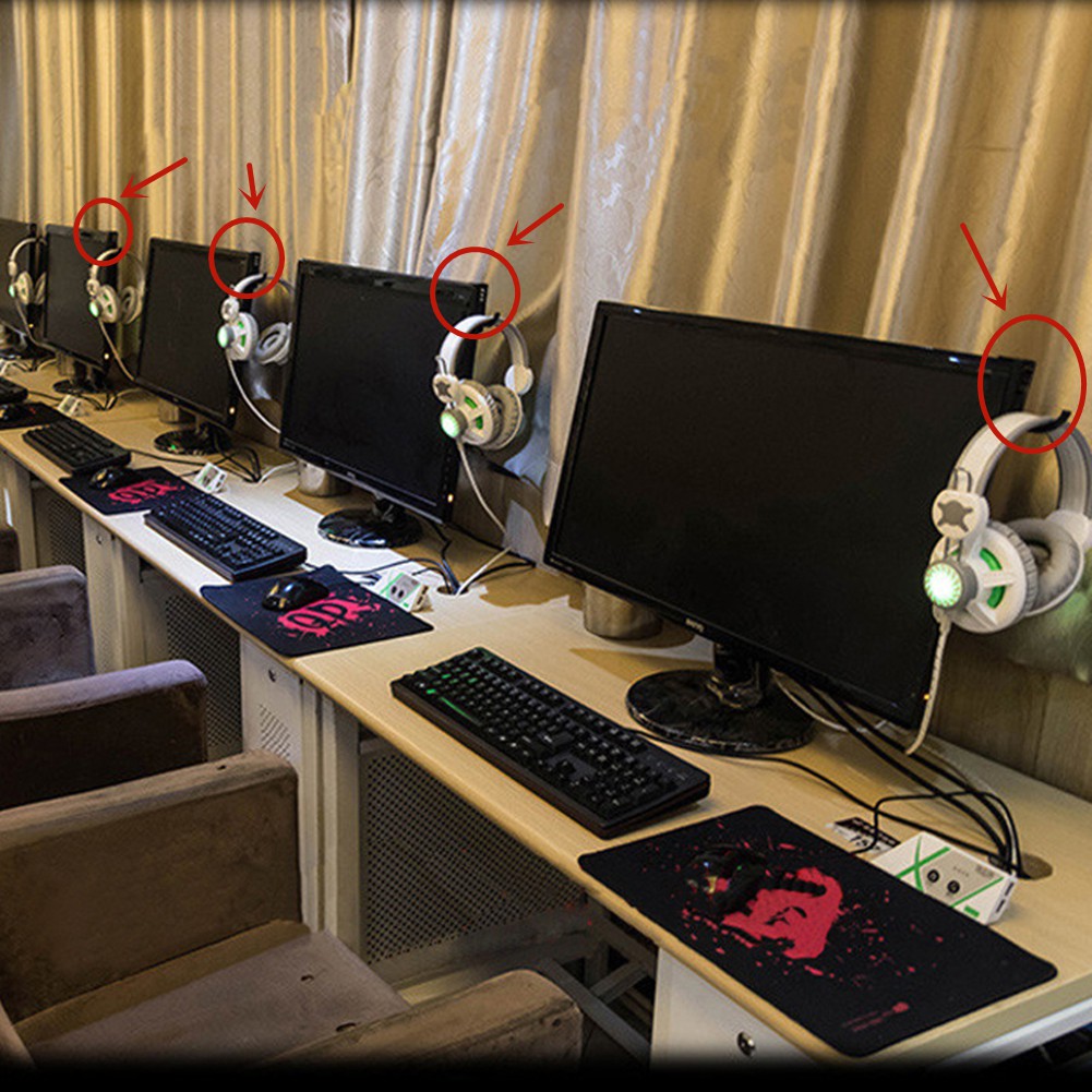 Giá Treo Tai Nghe Gắn Tường Tiện Dụng Chất Lượng Cao Cho Pc (Ce6)