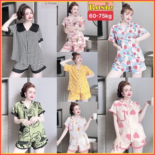 Bộ ngủ lụa bigsize đùi siêu dễ thương
