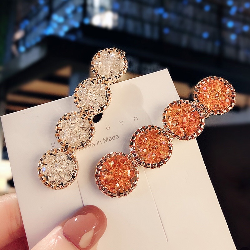 Set 2 Kẹp đính đá 4 viên