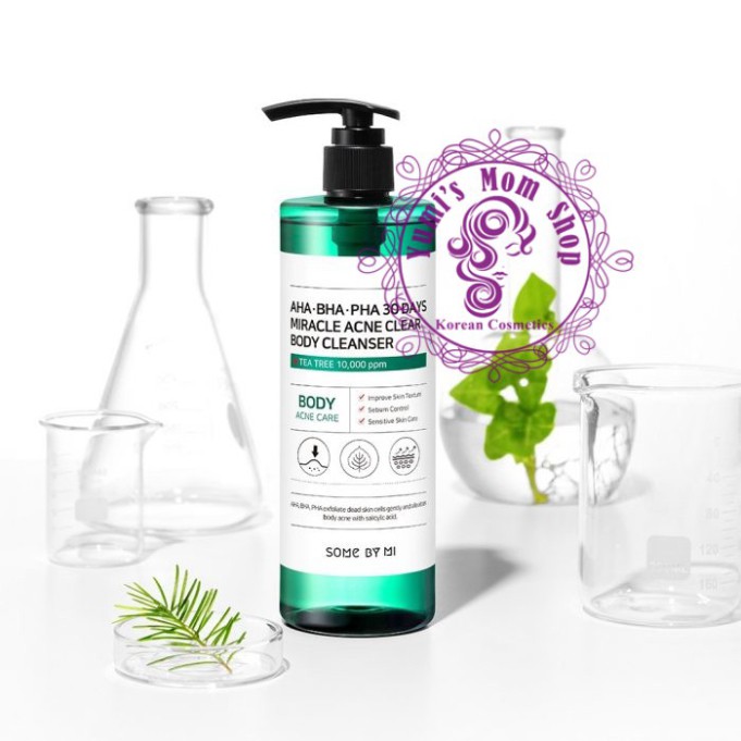 Sữa Tắm giảm Mụn Lưng Some By Mi AHA-BHA-PHA 30 Days Miracle Acne Clear Body Cleanser