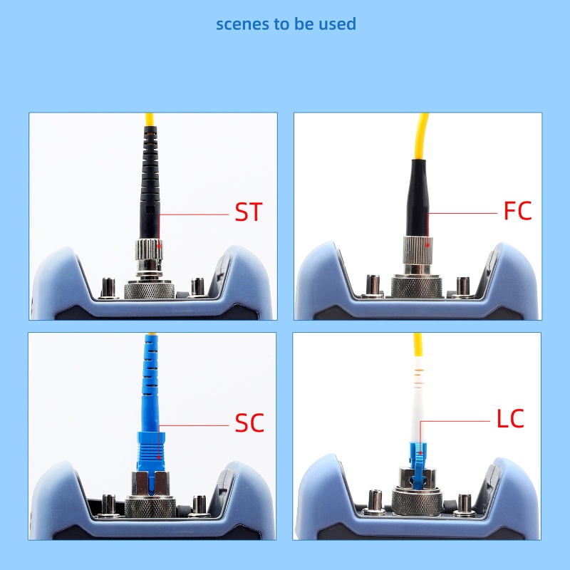 Đầu Nối Sợi Fiber SC ST Cho FC LC OTDR-