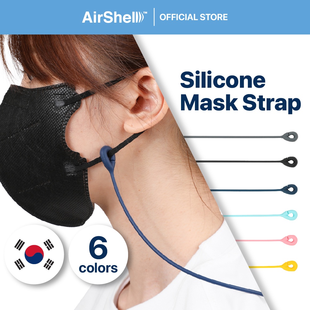 Dây Đeo Khẩu Trang Bằng Silicon Cho Người Lớn Và Trẻ Em