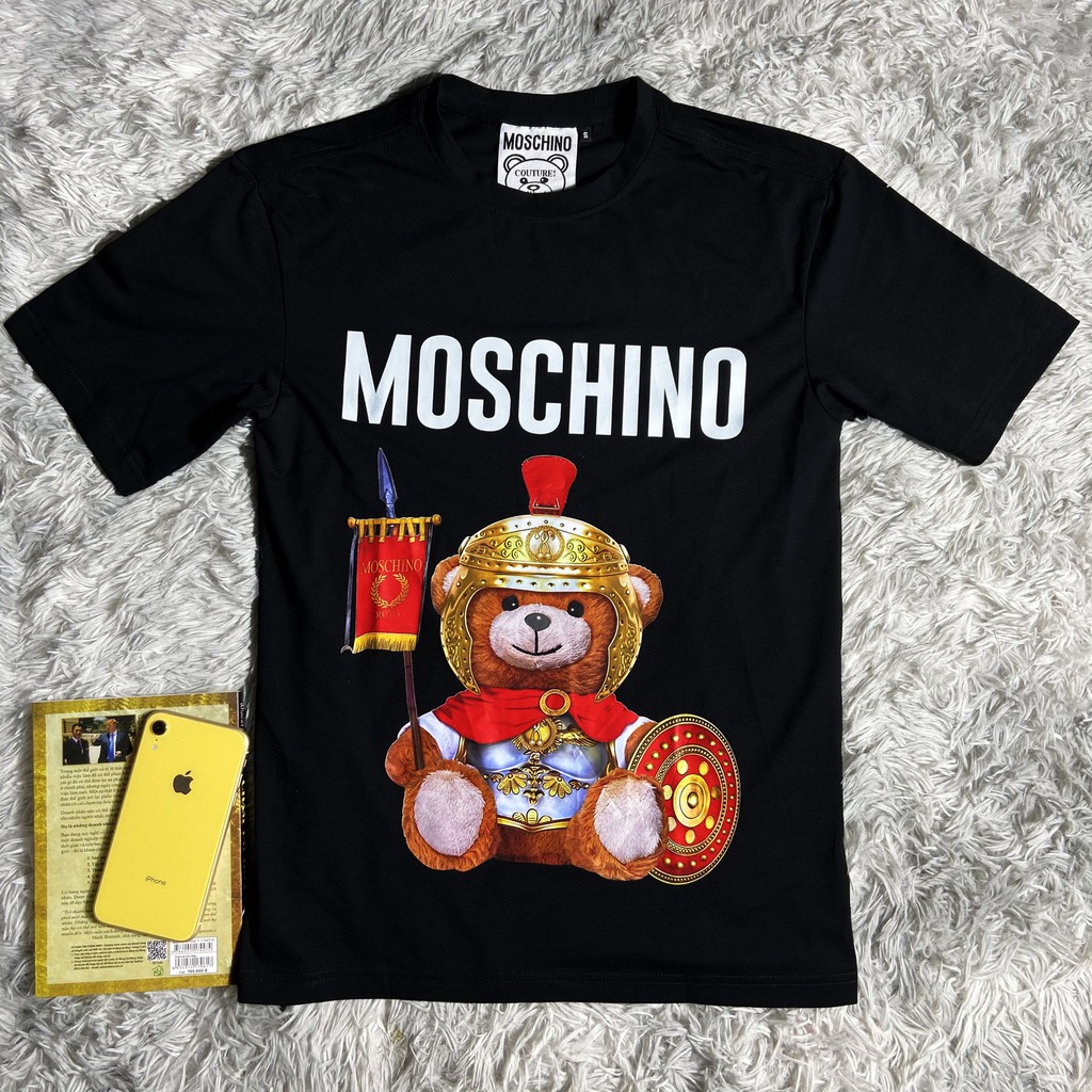 XẢ KHO Áo thun  MOSCHINO - áo đôi nam nữ