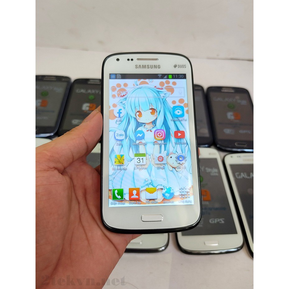 Điện thoại cảm ứng 2 sim samsung I8262 giá rẻ