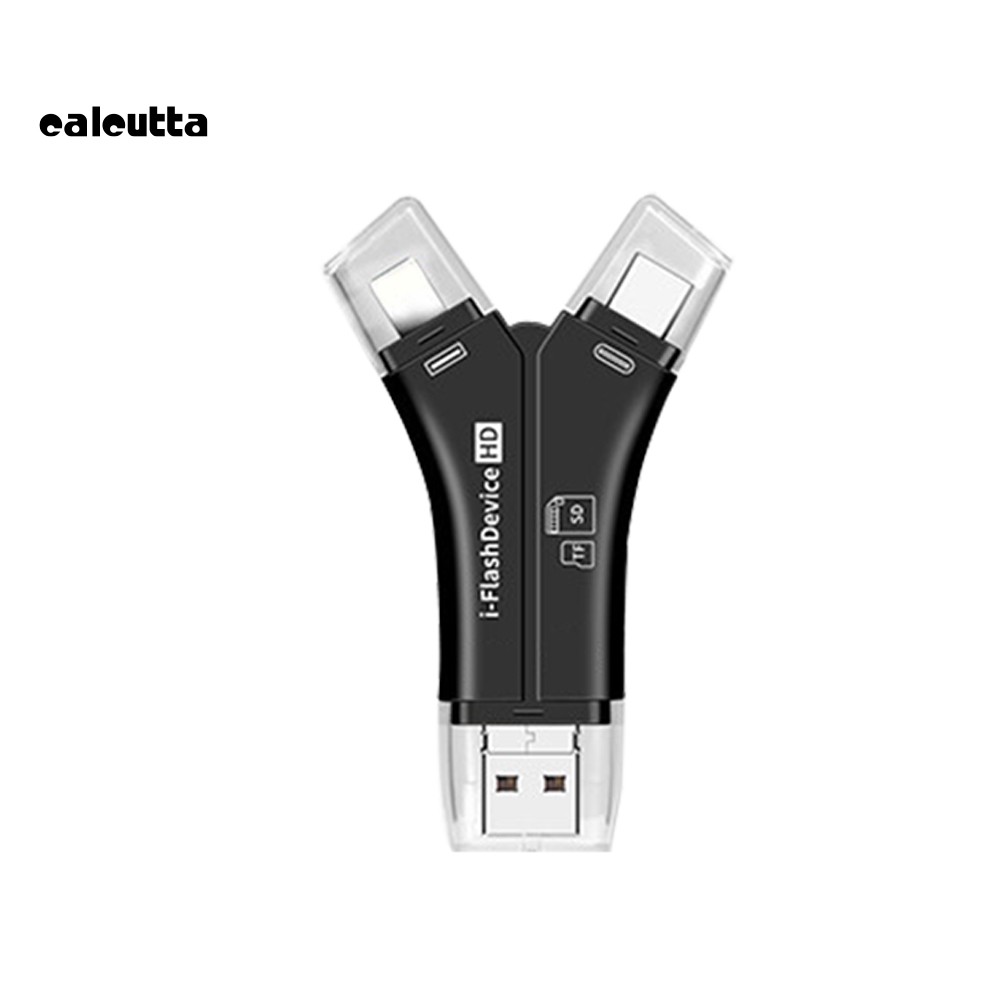 ★DC★Multifunctional 4 in 1 3.0 OTG TF SD Card Reader for PC iPhone Android Type-C | BigBuy360 - bigbuy360.vn