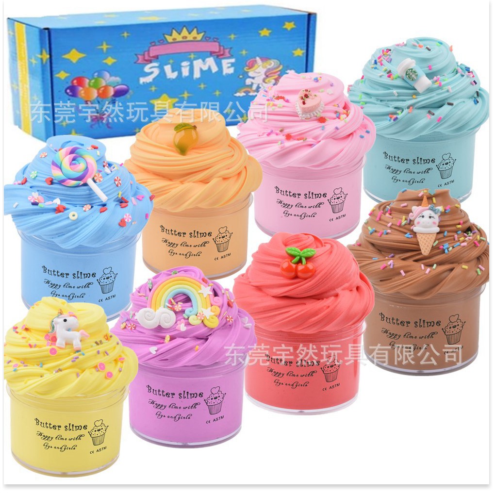 Bộ sản phẩm tự làm slime (chất nhờn ma quái)55k
