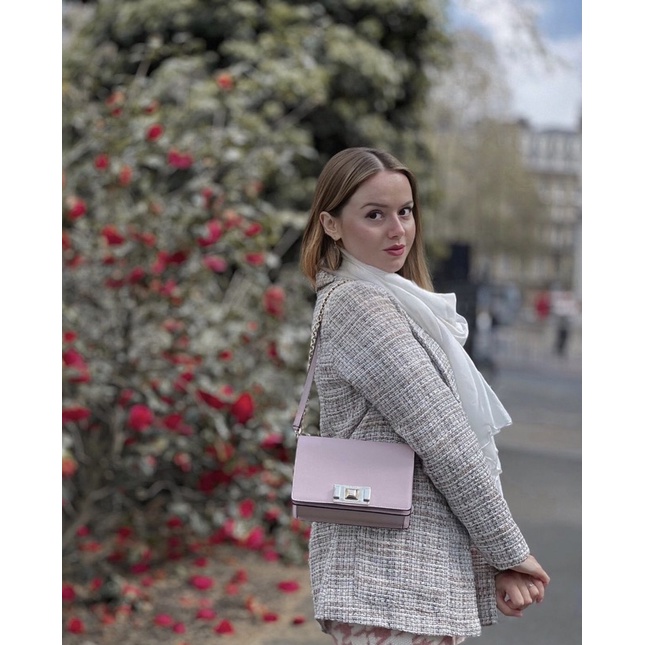 Túi xách Furla Mimi da thật đeo chéo đi chơi, đi học, đi làm, du lịch, đẹp, trơn màu mới 100%