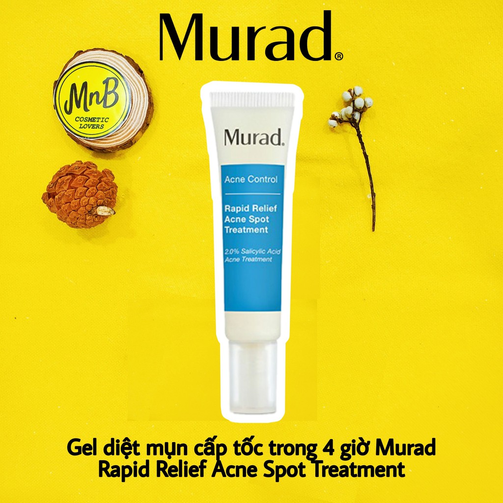 [ Hàng công ty date xa] Gel Giảm Mụn Cấp Tốc trong 4 giờ - Rapid Relief Acne Spot Treatment 4H - MnB Store