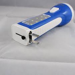 Đèn pin led sạc đa năng 2 trong 1 km 8796
