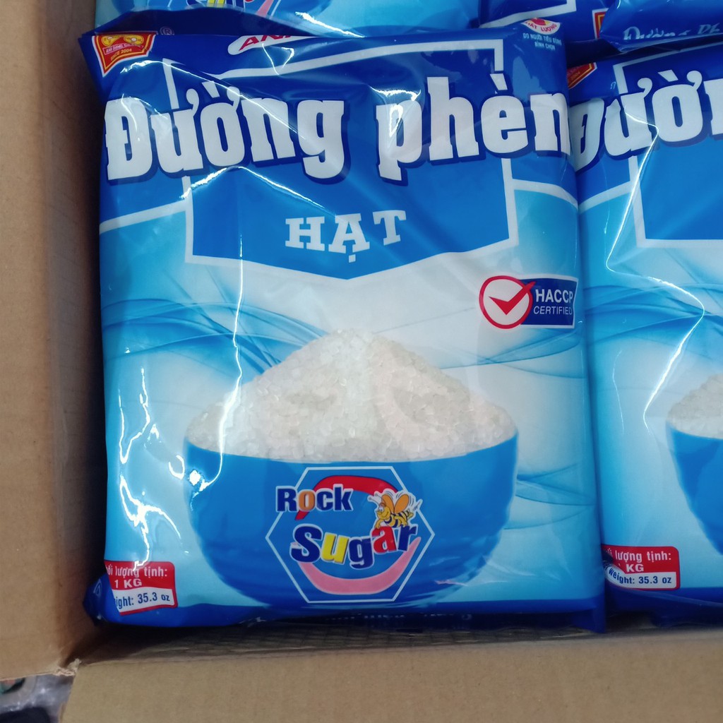 [có hóa đơn đỏ ] Đường phèn Anh Đăng dạng hạt 500g/1kg