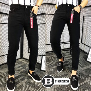QUẦN JEAN NAM SIZE 28 ĐẾN 36 [ CHẤT CO GIÃN ]  PHONG CÁCH TRẺ ( không kèm móc đeo ) Vakado