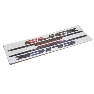 Cặp tem honda click bóng